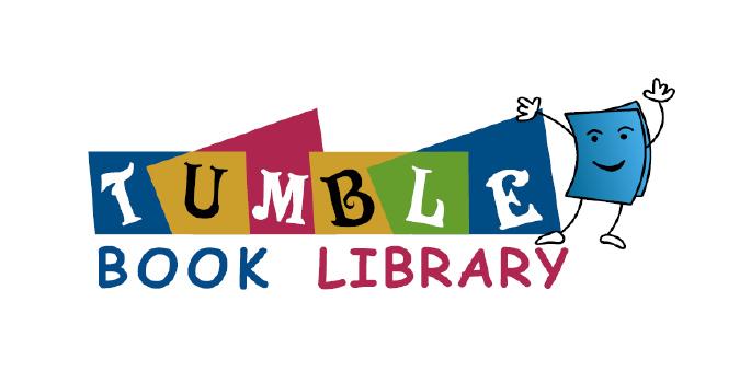 Tumblebooks app logo.