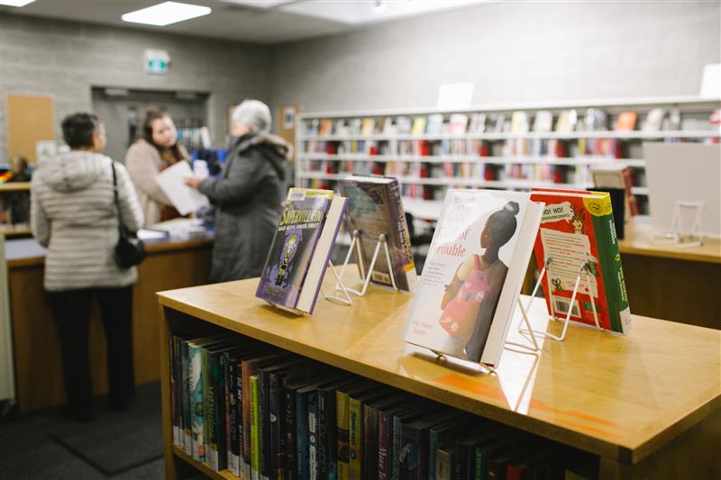 Florence Library interior.