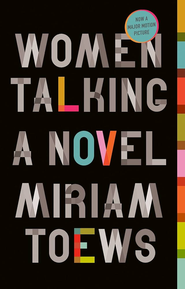 Book cover of "Women Talking" by Miriam Toews.