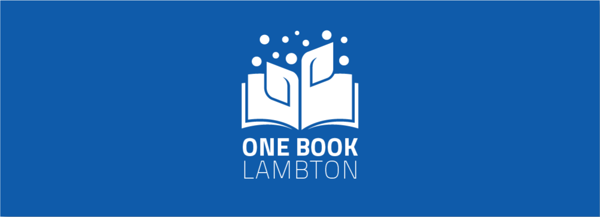 One Book Lambton logo and K.L. Armstrong's book "Every Step She Takes"
