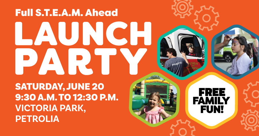 Full STEAM Ahead Launch Party