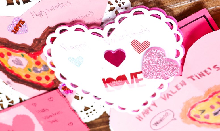 a collection of valentine's day cards